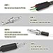 Ancable 10-Pack TS Mono Male Plug 1/8