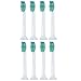 iHealthia Soni-Care Brush Heads, 8-pack, Replacement For Philips Sonicare Toothbrush ProResults HX6013, Fits Flexcare, DiamondClean, Plaque Control, Gum Health