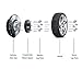 Ford F150 Wheel Spacers, YITAMOTOR 4pcs 1.5