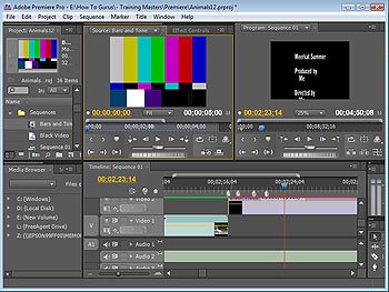 Adobe Premiere Premiere Pro CS4 Tutorial Training on 2 DVDs, 13 Hours in 152 Computer Software Video Lessons - Thumbnail 5