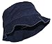 Truman & Sons - Simple Solid Cotton Bucket Hat in Navy Size S/M