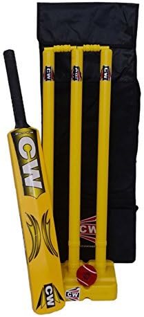Cw Plastic Kwik Mini Cricket Set For 5 6 Yr Kids Easy Setup