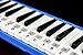 Piano Stickers for 32/37 Key Melodica-Transparent and Removable-Made in USA