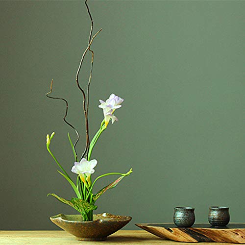 UUsave Ikebana Kenzan Flower Frog Round Flower Arranging Frog Spiky Frog Fixed Tools Art Floral Arrangement Japanese Pin Holder (Diameter 0.9"/23mm) - Thumbnail 4