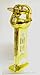Pez Gold Plated Charlie Brown Cincinnati Reds - Limited Edition Giant Dispenser