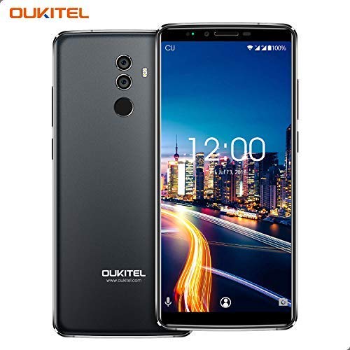 Dual SIM Smartphone ohne Vertrag, OUKITEL K8 Android 8.0 4G Handy 6 Zoll mit 5000 mAh Akku, 4GB RAM+64GB Interner Speicher, 1