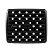 Camco Durable RV and Marine Sink Mat with Drain Holes - Compact Size Designed for RV, Camper, Trailer  and Boat Sinks | Mildew Resistant | Measures 10" x 11 &frac34;  " - Black  (43721)
