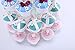 BonNoces 6-Tier Round Acrylic Cupcake Stand Dessert Display Holders Cupcake Tree Tiered Cake Stand Cupcake Tower Perfect for Weddings and Special Events
