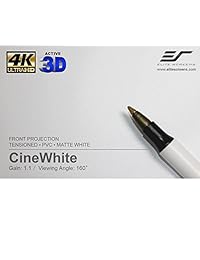 Elite Screens TE84HW2 CineTension2 Series visualización de proyección eléctrica CineWhite Blanco