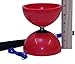Spintastics Red Spinabolo Pro Triple Wide Bearing Chinese Yoyo Diabolo