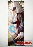 Naruto Home Decor Japanese Anime Cosplay Wall Scroll Poster Jiraiya 17.7 X 49.2 Inches-P104489001