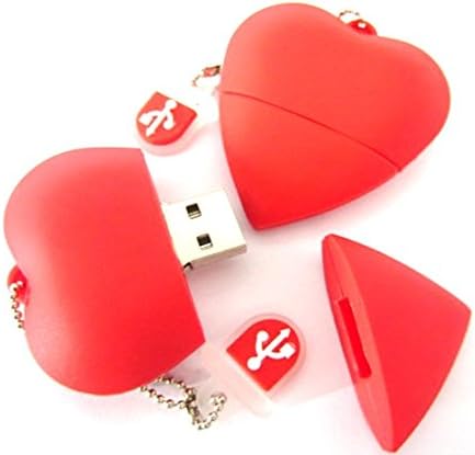 Heart 16GB USB Flash Drive