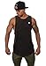 YoungLA Long Tank Tops Men Muscle Shirt Gym Training 306 Bkwsh S