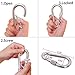 WUKONG Fishing Magnet Rope w/Carabiner, 6MM x 20M(65ft) Nylon Twisted Braided Rope,550 Lbs Breaking Strength All-Purpose Braided Rope Sports, Pet Toys, Crafts & Indoor Outdoor Use