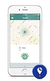TrackR pixel - Bluetooth Tracking Device. Item Tracker. Phone Finder. iOS/Android Compatible - Blue