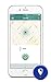 TrackR pixel - Bluetooth Tracking Device. Item Tracker. Phone Finder. iOS/Android Compatible - Blue