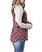 Foshow Womens Spring Shirts Polka Dot Printed Top Raglan Sleeve Crew Neck Tshirt