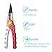 Booms Fishing X1 Aluminum Fishing Pliers Resistant Saltwater for Cutting Braid Line and Remove Hooks or Lure with Coiled Lanyard and Belt Holder Sheath 6 Color Available