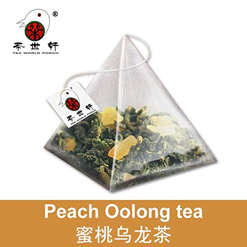 3g X 10pcs Peach Oolong tea Taiwan Alishan High Mountain Tea, Peach Flavour Oolong Tea, Natural Orga