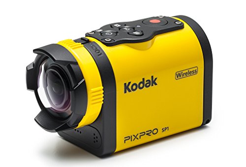 Kodak PIXPRO SP1 Action Cam with Explorer Pack 14 MP Water/Shock/Freeze/Dust Proof, Full HD 1080p Video, Digital Camera and 1.5