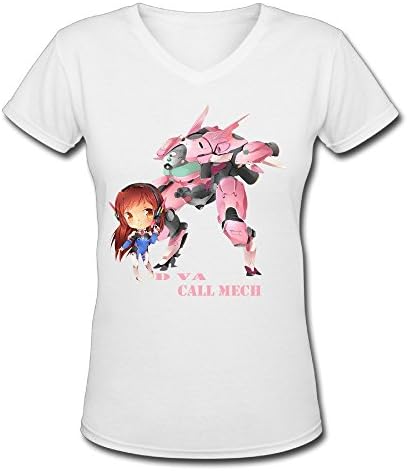 LUKEYA D Va Small V-neck Womens T-Shirt