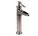 Eyekepper Vintage Style Single Control Rustic Bathroom Faucet Antique Copper Finish Bathroom Sink Faucet