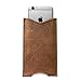 Hide & Drink Rustic Leather iPhone 6 Plus Sleeve Handmade Bourbon Brown