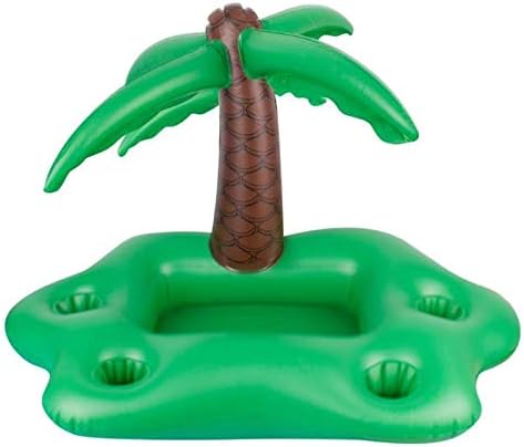 LOPDA Floating Bar Tray Swimming Pool Inflatable Floating Bar Tray Bracket Accessory Beach Swim Ring Pool Toys Sun Umbrella