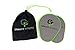 Gradient Fitness Core Sliders, 1 Pair of Ergonomic Pear-Shaped Gliding Discs, Dual Sided Sliding Plate for Carpets or Hardwoods, Includes Free Storage Bag and Exercise Program (Green)