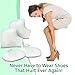 Past Limits Heel Pad Protectors and Ball of Foot Metatarsal Set (2-Pairs)