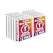 Samsill 1 Inch 3 Ring Binders, Made in USA, Economy Round Ring, Clear View Cover, 200 Sheet Capacity - for School, Home, Office - White, 12 Pack