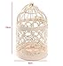 HOMEGOAL Decorative Candle Lanterns,Small Metal Birdcage Candle Holders,Hanging Tealight, Vintage Centerpieces for Wedding & Party