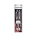Uni-Ball Signo 207 Retractable Gel Pens, Micro Point, Black Ink, 2 Count
