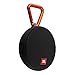 JBL Clip 2 Waterproof Portable Bluetooth Speaker Black (Renewed)