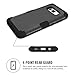 KAMII Galaxy S8 Plus Case, 3in1 [Shockproof] Drop-Protection Hard PC Soft Silicone Combo Hybrid Impact Defender Heavy Duty Full-Body Protective Case Cover for Galaxy S8 Plus (Black)