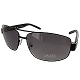 Guess Men GU6714 Aviator Fashion Sunglasses, Black/Grey Gradient