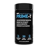 RSP Prime-T Testosterone Booster Formulated to Increase Free Testosterone, Vitality, Lean Muscle and Strength*, 30 Servings