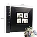 RECUTMS 600 Photo Album 4x6 Pockets Photo, Leather Cover Large Capacity Family Wedding Picture Albums Holds 600 Horizontal and Vertical Photos (Blue)