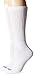 MediPeds womens Peds Crew With Coolmax Non-binding Funnel Top 2 Pairs diabetic socks and shoe insoles, White, 7 10 US