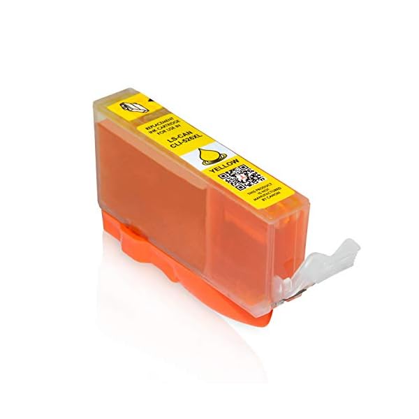 Logic-Seek 20 Druckerpatronen MIT CHIP und Füllstandsanzeige für Canon Pixma iP4850, MG5150, MG5250, MG6150, MG8150 kompatibel mit PGI-525BK, CLI-526C, CLI-526M, CLI-526Y und CLI-526BK – Bild 7