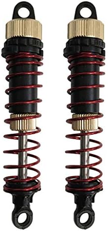 Pausseo 2Pcs/Set Upgrade Hydraulic Shock Absorption Remote Control High Speed Car Racing Toy Electric Vehicle Rock Crawler Model Shock Absorbers Compatible for 9125 1/10 2.4G 4WD RC Car Parts