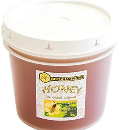 Bee Champion 1 Gallon Bucket of Natural Raw Honey