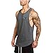 FLYFIREFLY Men's Gym Tank Tops Bodybuilding Fitness Vest Top
