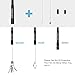 Pancellent USB Endoscope 2 in 1 Waterproof Borescope 5.5mm Inspection Camera 6 Led 3.5M Snake Cable for Android Phone Tablet Device (Getting Started Level)