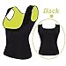 Womens Body Shapers Slimming Sweat Vest Hot Neoprene Waist Cincher for Weight Loss by Glamours (XXX-Large（US）)