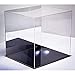 Better Display Cases Versatile Acrylic Display Case with Mirror - Large Rectangle Box with Black Base 16