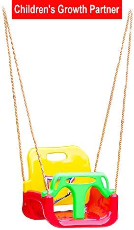 Toddler Swing Seat RESTAR 3-in-1 T-Bar Indoor and Outdoor Safe and Secure Swing Set Playing for Fun Perfect for Infants,Babies and Toddlers(Yellow/Red/Green)