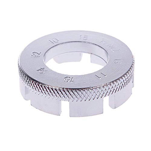 Stylrtop Bike Bicycle Rim Spoke Wrench Tool,Fits 6 Sizes Spoke Nipples