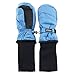 SnowStoppers Kid's Waterproof Stay On Winter Nylon Mittens Medium / 2-5 Years Sky Blue
