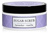 Deep Steep Argan Oil Sugar Scrub, Lavender Vanilla, 8 Ounce